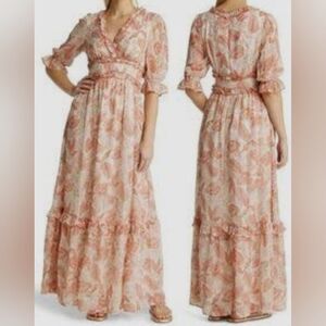 BTFL-Life  Mid Sleeve Maxi Dress Size M